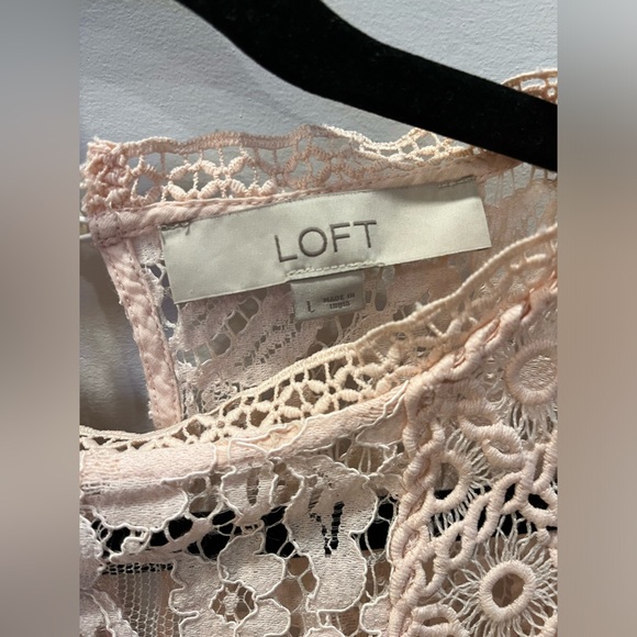 Baby Pink Lace Blouse - Picture 8 of 9